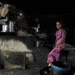 Nour an ihrem früheren Arbeitsplatz.